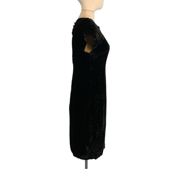 Vintage Jessica Howard Velvet Midi Dress Size Medium - Picture 2 of 9